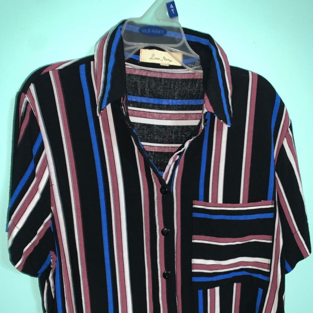 Marshalls Stripes Button Down Shirt